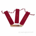 Velvet Beauty Pouch με λογότυπο μοτίβου